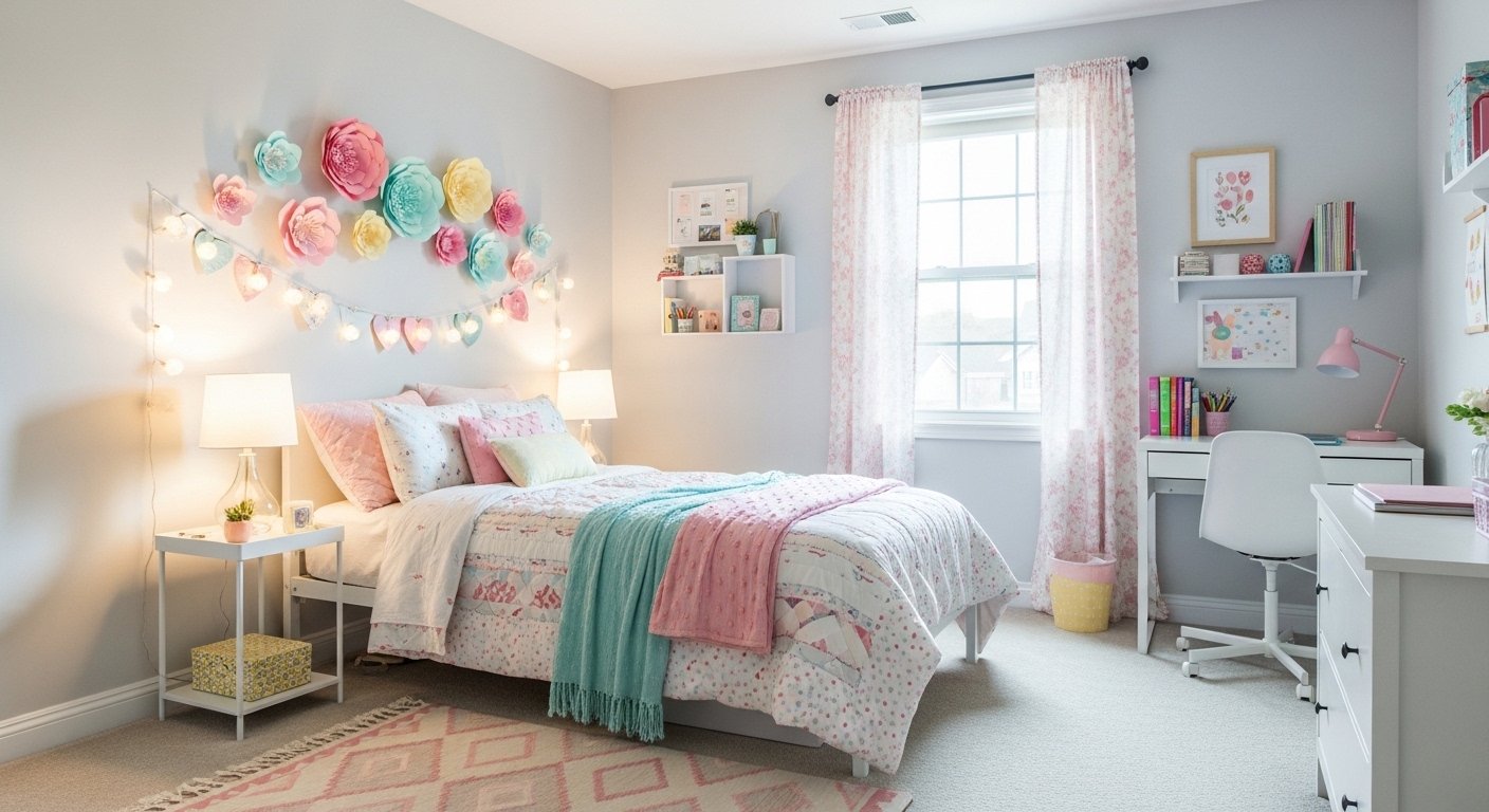 20 Trendy DIY Teen Girl Room Decor Ideas That Pop - Vibe Personal